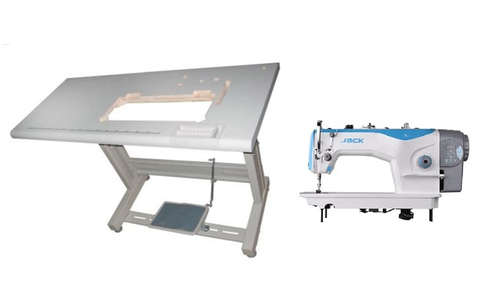 Производственная прямострочная швейная машина с промышленным столом Тип 2 - фото 13517