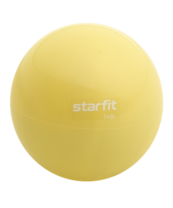 Мягкий медицинский мяч с утяжелением, 1,5 кг, диаметр 13 см - фото 17704