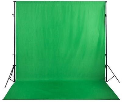 Тканевый фон 3 х 6 м, зеленый - фото 5840
