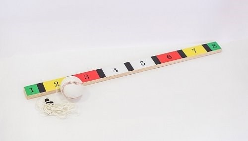 Мяч-маятник и планка для отбивания с цифрами - фото 9884