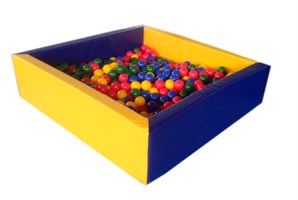 Мягкий сухой бассейн с шариками в комплекте