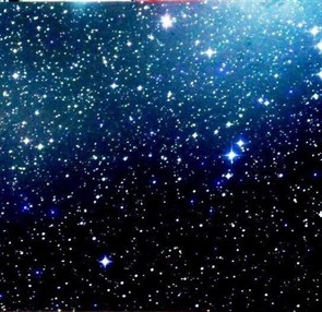 Ковер "Звездное небо" 150х150 400 волокон