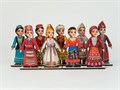 «Народы России» коллекция разборных кукол в национальных костюмах высотой 15 см СШДАЛМ8253