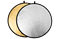 Отражатель круглый 2 в 1 серебро/золото - фото 5912