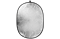 Отражатель овальный 2 в 1 серебро/белый Тип 1 СШ2461